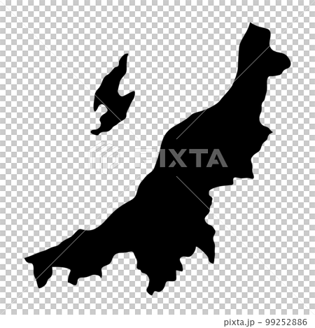 新潟県の地図 99252886