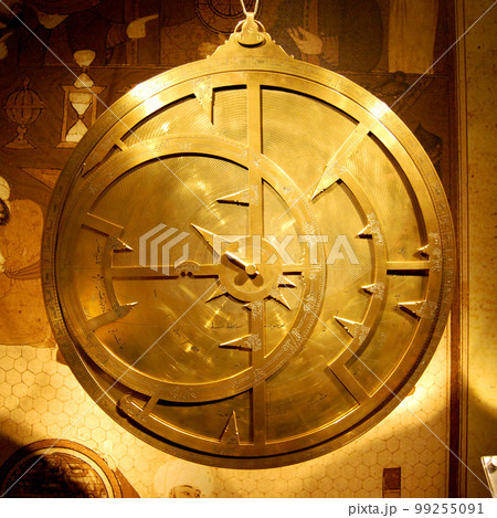 Astrolabe was used to understand the height of the celestial bodies in the middle ages 99255091
