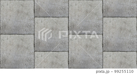 Quartz gray square seamless ceramic mosaic tile and pattern useful as background or texture 99255110