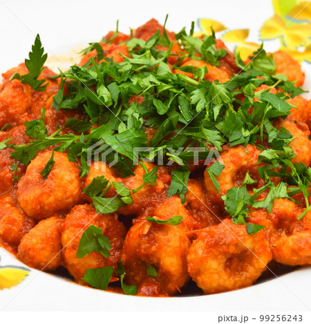 Homemade Fellah Meatballs with parsley from traditional Turkish cuisine dishes Homemade Fellah Meatballs with parsley from traditional Turkish cuisine dishes 99256243