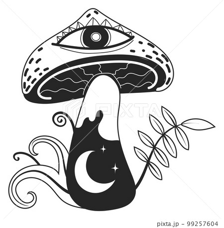 Aggregate 72 mushroom tattoo small  thtantai2