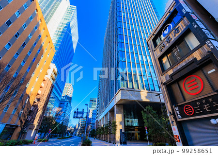 東京 千代田区 神田練塀町の都市風景 99258651