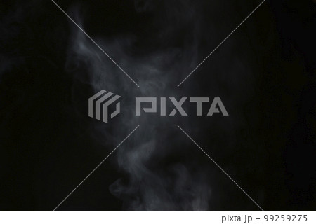 黒背景で湯気を撮影 99259275