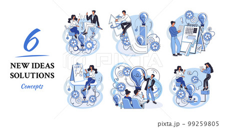 Idea and creative. Business solutions for opportunities, search for new solutions Idea and creative. Business solutions for opportunities, search for new solutions 99259805