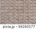 綺麗に並んだレンガの壁 99260577