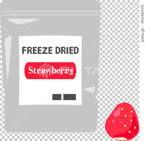 フリーズドライのイチゴ フリーズドライのイチゴ 99266435