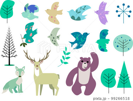 北欧風のデザインとイラスト素材集 99266518