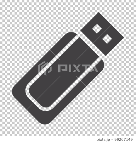 usb storage flash drive icon, solid icon 99267149