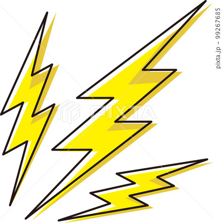 雷　アイコン 99267685