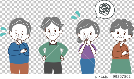 高齢者,困る,もやもや 高齢者,困る,もやもや 99267801