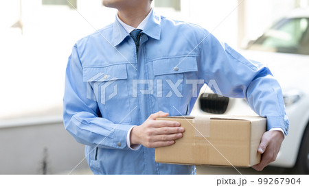 宅配　運送　流通　荷物　ビジネス　男性 99267904
