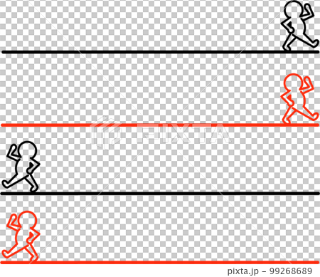 健康的な人のアンダーライン 99268689