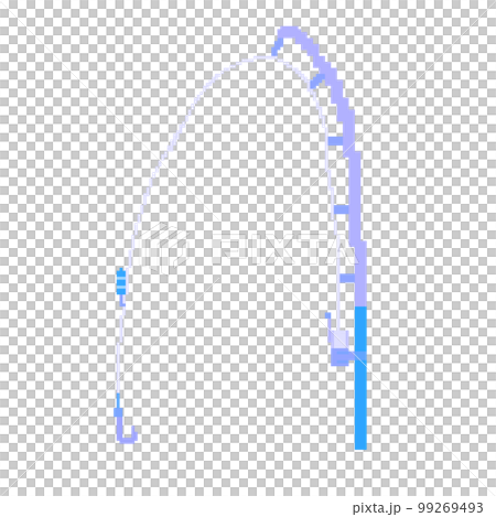 釣魚竿（藍色）_點圖 99269493