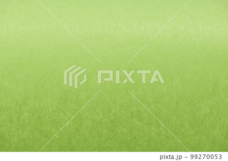 和紙による円筒形表現の背景素材（黄緑色） 99270053