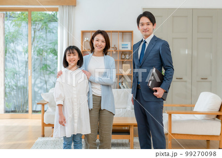 セールス　ビジネス　親子　男性 99270098