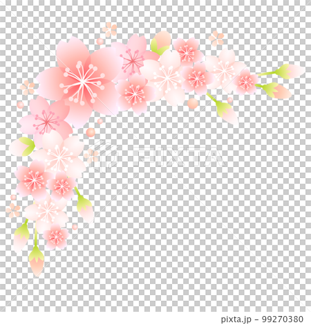 日式櫻花角框 日式櫻花角框 99270380