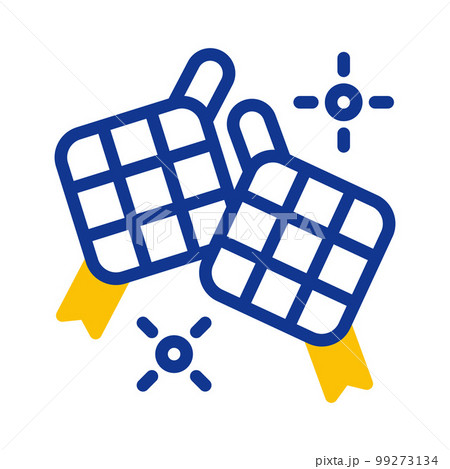ramadan icon set duotone blue yellow style illustration vector element and symbol perfect. ramadan icon set duotone blue yellow style illustration vector element and symbol perfect. 99273134