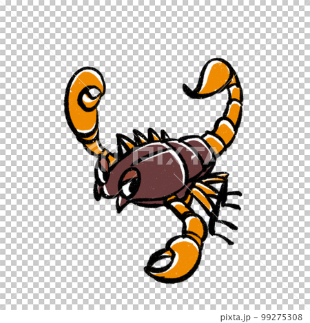 サソリ イラストのイラスト素材 [99275308] - PIXTA