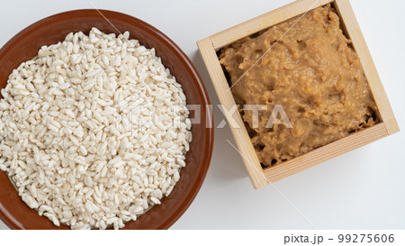 酒粕と米麹 99275606