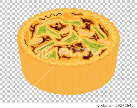 Vector illustration of quiche (quiche laurel) Vector illustration of quiche (quiche laurel) 99276643