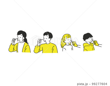 検査をする人たち　イメージ素材 99277604
