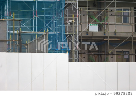 建築工事現場(外部足場) イメージ 建築工事現場(外部足場) イメージ 99278205