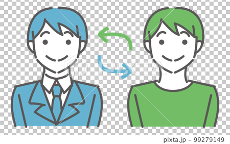 man changing jobs man changing jobs 99279149