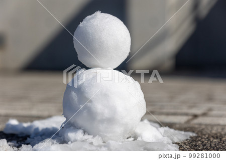 シンプルな雪だるま シンプルな雪だるま 99281000