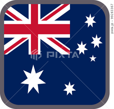 世界の国旗アイコン☆オーストラリア☆ 99283367