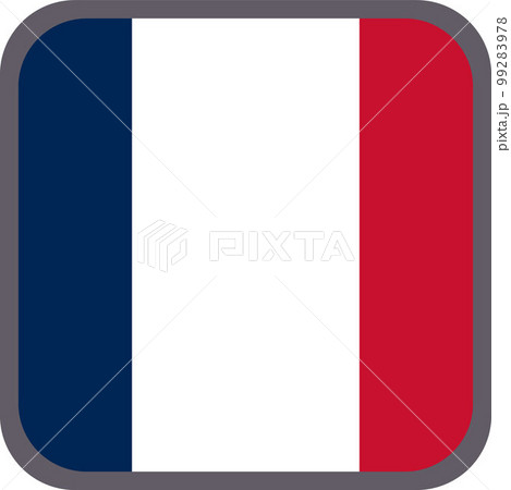 世界の国旗アイコン☆フランスFrance☆ 99283978