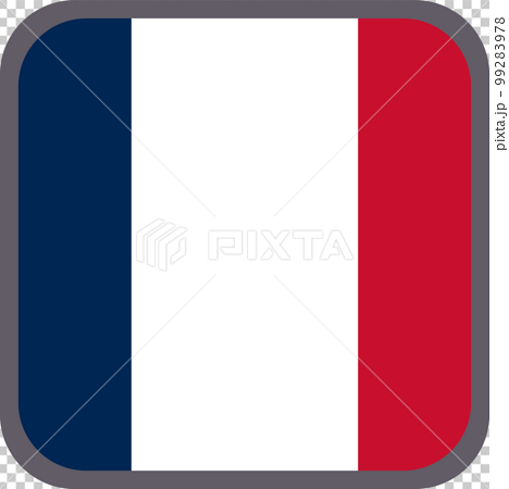 世界の国旗アイコン☆フランスFrance☆ 99283978