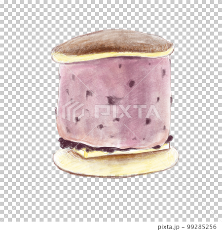 Dorayaki filled with azuki bean cream Dorayaki filled with azuki bean cream 99285256