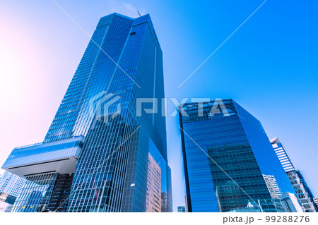 日本の東京都市景観 虎ノ門ヒルズステーションタワー(虎ノ門ヒルズ駅)などを望む 日本の東京都市景観 虎ノ門ヒルズステーションタワー(虎ノ門ヒルズ駅)などを望む 99288276