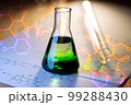 Chemical tube with reaction formula 99288430