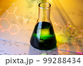Chemical tube with reaction formula 99288434