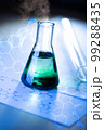 Chemical tubes with reaction formulas 99288435