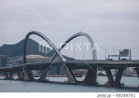 14 Feb 2023 cross bay link at TKO bay Hong kong 14 Feb 2023 cross bay link at TKO bay Hong kong 99288761