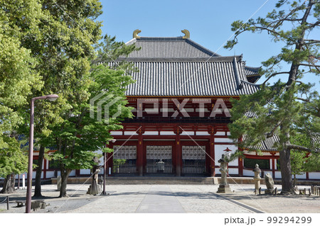 東大寺 中門と大仏殿 奈良県奈良市 東大寺 中門と大仏殿 奈良県奈良市 99294299