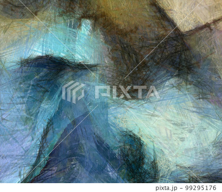 Muted Abstract 99295176