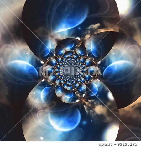 Planetary fractal Planetary fractal 99295275