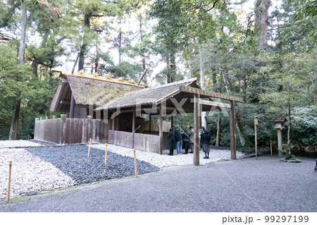 伊勢神宮 外宮にある別宮「風宮」 99297199