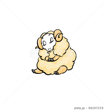 ひつじ イラスト 99297259