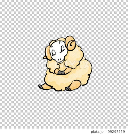 ひつじ イラスト 99297259
