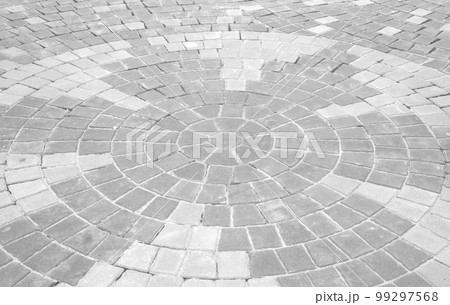 stone paved walkway stone paved walkway 99297568