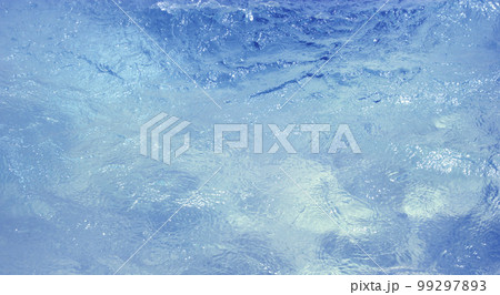 Blue turquoise sea water Blue turquoise sea water 99297893