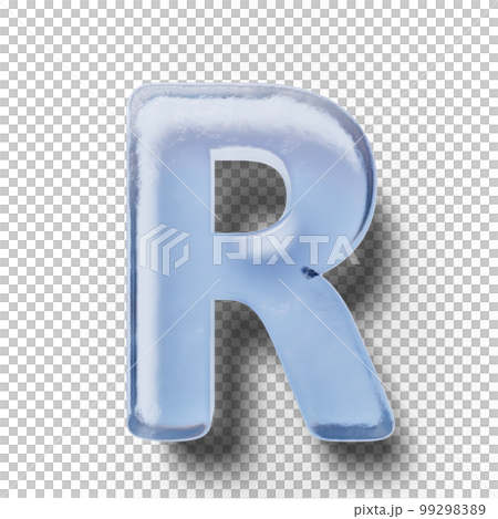 氷文字のアルファベット(3Dレンダリング) 氷文字のアルファベット(3Dレンダリング) 99298389