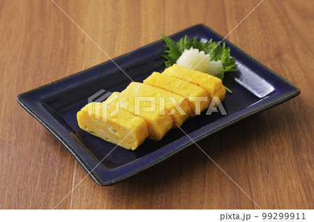 大根おろしを添えたたまご焼き 大根おろしを添えたたまご焼き 99299911