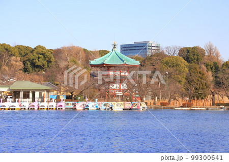 都立上野恩賜公園　不忍池と弁天堂 99300641