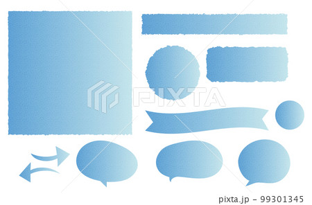 パステル調のグラデーションのグラフィックベクター素材 パステル調のグラデーションのグラフィックベクター素材 99301345