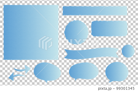 パステル調のグラデーションのグラフィックベクター素材 パステル調のグラデーションのグラフィックベクター素材 99301345